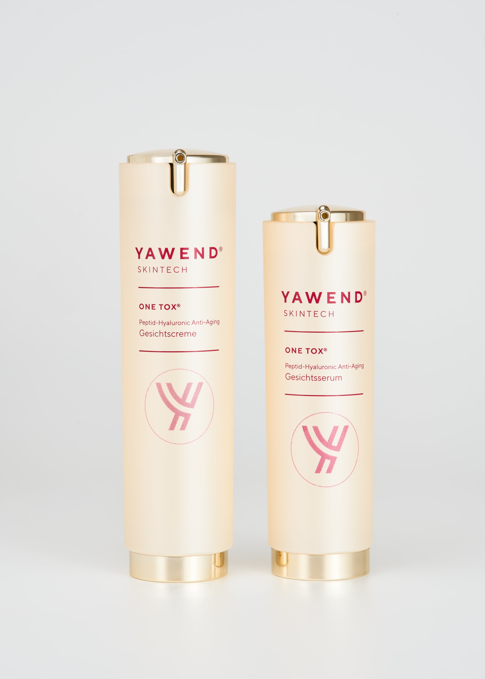 ONE TOX® Serum und Creme als abgestimmtes Hautpflege-System von YAWEND Skintech